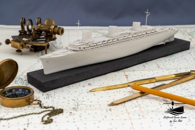 SS Normandie – 3D printable model