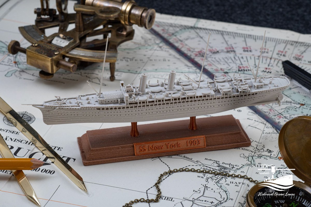SS New York – 3D model render