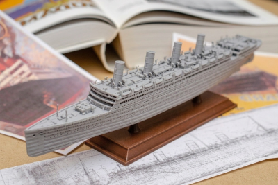 RMS Aquitania – 3D printable model