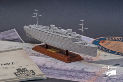 SS Bremen – 3D printable model