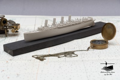 RMS Mauretania – 3D printable model